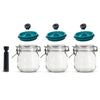 Kilner® weckpotten 1,0L met Airtender vacuümdeksels (x3)
