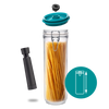 3x BEUGELPOT MET VACUÜMFUNCTIE 1500ml (HOOG)