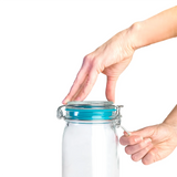 3x BEUGELPOT MET VACUÜMFUNCTIE 1500ml (HOOG)