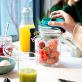 3x BEUGELPOT MET VACUÜMFUNCTIE 1500ml (HOOG)